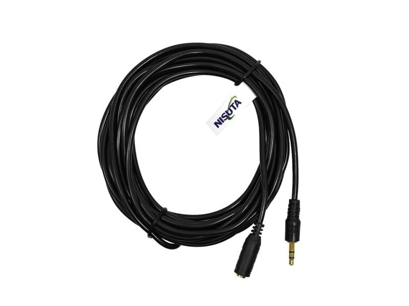 CABLE PLUG 3.5 EXTENSION 5MT NSCAU355AL NISUTA