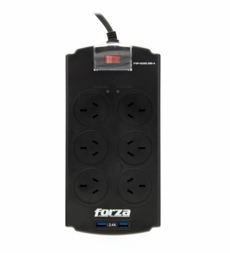PROTECTOR DE TENSION FSP FORZA 2200W 6 TOMAS
