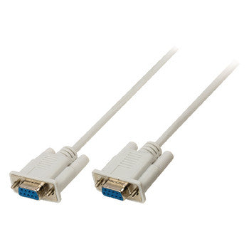 CABLE SERIAL RS232 H-H DB9 2M