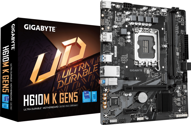 MB GIGABYTE H610M-K DDR5 S1700