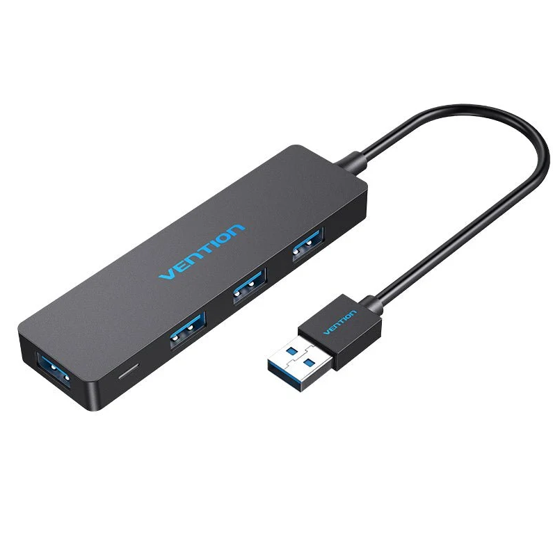HUB USB 3.0 4P VENTION J43-B015 CH-VN-CHKBB