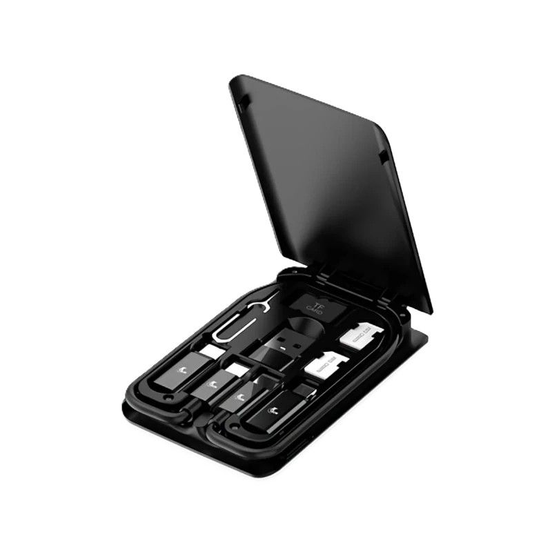 SET DE CARGA Y DATOS VIAJERO- ADAPTADORES VARIOS  C A C USB A C - USB A MICRO - C A MICRO  C A LIGHTING - USB A LIGHTINING