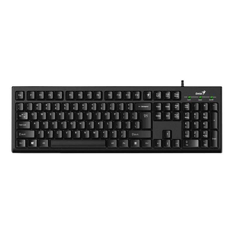 TECLADO USB SLIMSTAR GENIUS 230 NEGRO