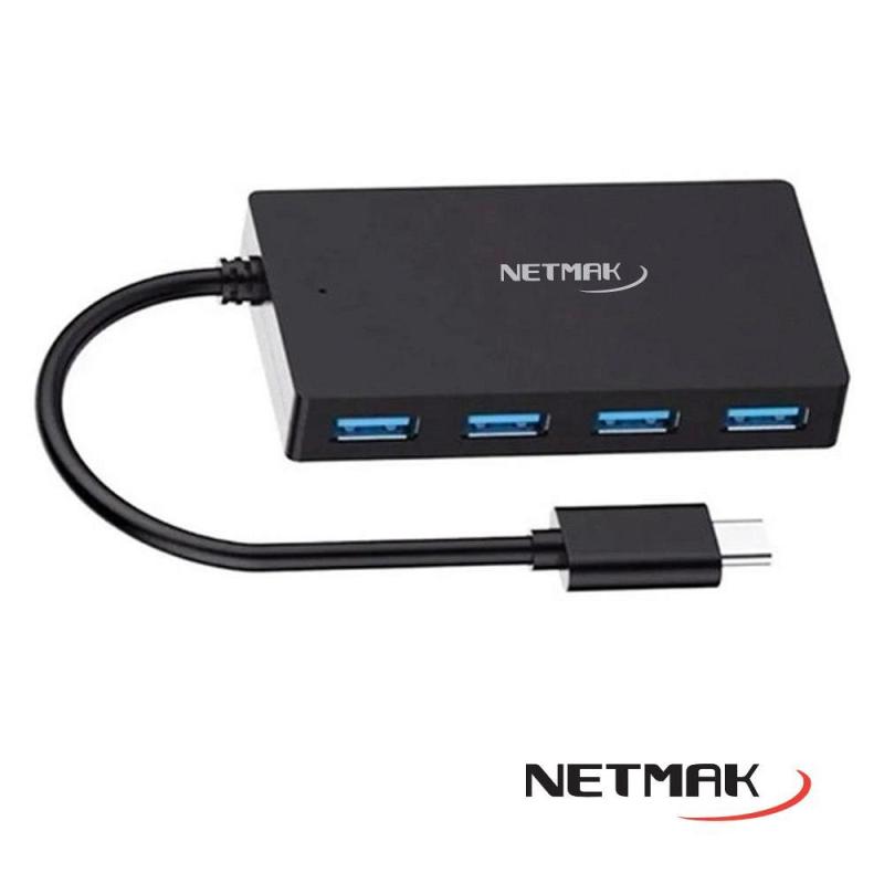 HUB USB TIPO C 4P NM-HUBC