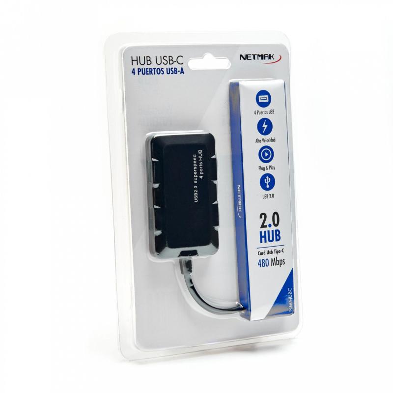 HUB USB TIPO C 4P NM-HUBC