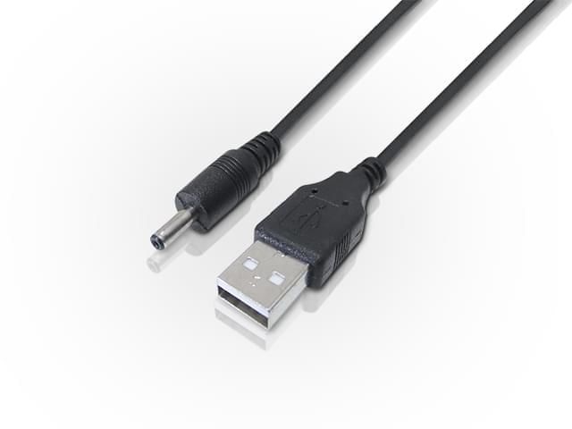 CABLE DE ALIMENTACION USB AM A PLUG 1.35MM DE 0.8M NSCAUSP135