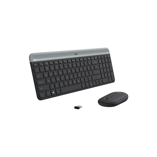 TEC+MOUSE WIFI LOGITECH MK470 SLIM BLACK