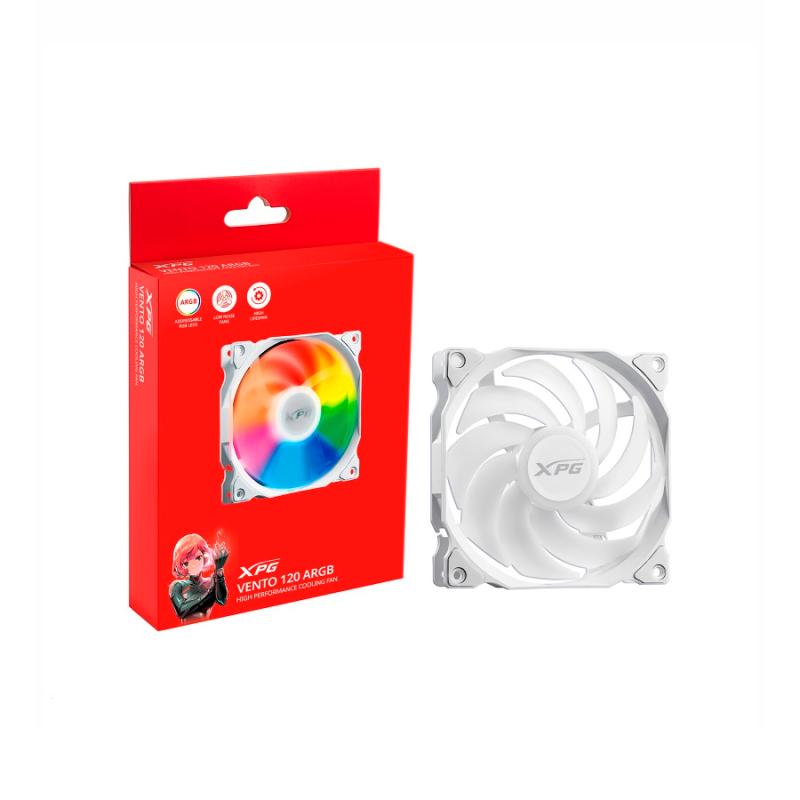 COOLER CHASIS 120MM BLANCO ARGB XPG VENTO