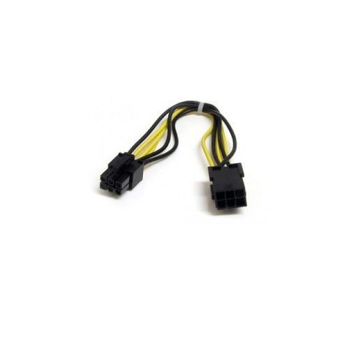 CABLE ALARGUE FUENTE 6 PINES 20CM PCIE-E