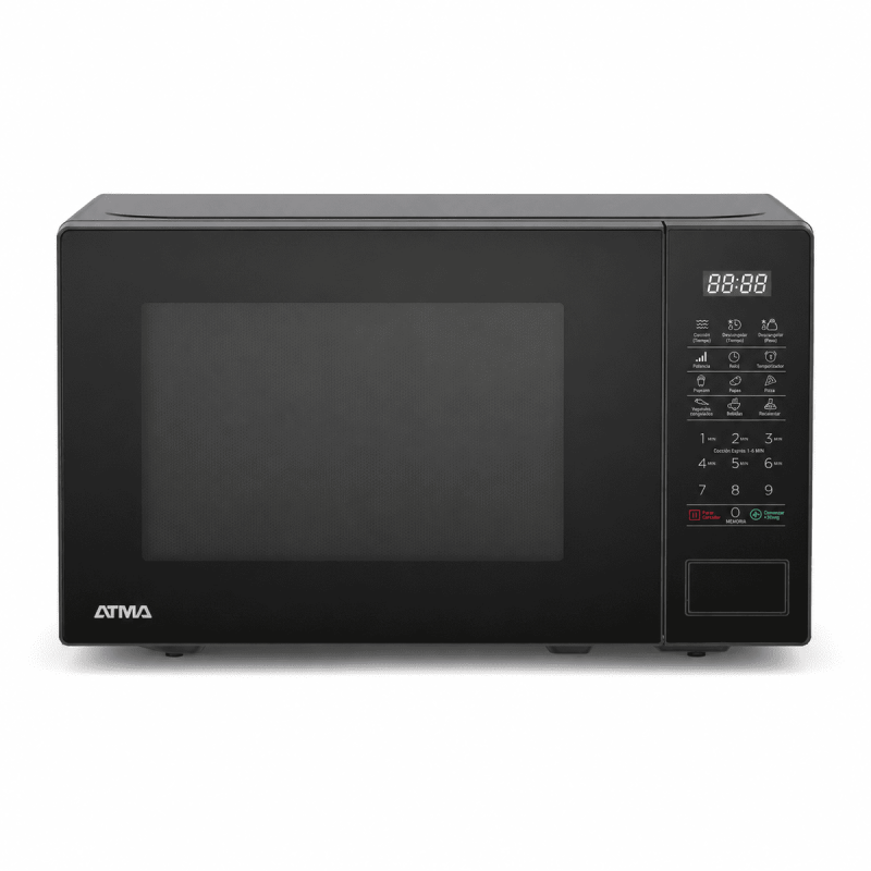 MICROONDAS ATMA MATDB20UBN 20LT 700W DIGITAL NEGRO