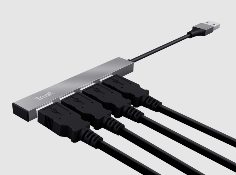 HUB USB 2.0 4P TRUST HALYX 2.0