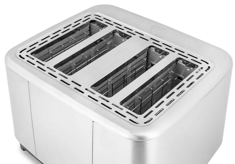 TOSTADORA ELECTRICA TO9000IP 1850W INOX  7 NIVELES 4 RANURAS ATMA