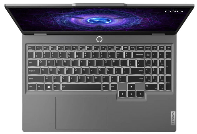 NOTEBOOK GAMER INTEL I5 12450HX/ RTX4050 6GB/ WIN11 HOME/ LENOVO LOQ 15IAX9/ 24GB DDR5 (2X12GB HASTA 32GB MAX)/ 512GB NVME 2242/ 15.6" FHD IPS 144HZ (1920 X 1080)/ LUNA GREY/ 83GS00GRAR