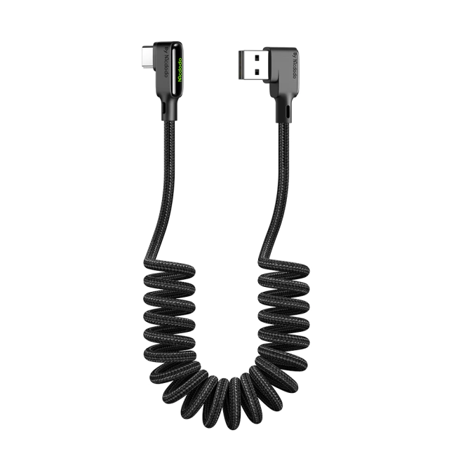 CABLE USB A TIPO C 1.5MT MCDODO RETRACTIL C/DISPLAY  A01887