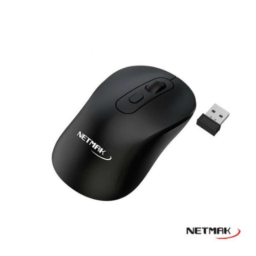 MOUSE INALAMBRICO NETMAK M640 NEGRO