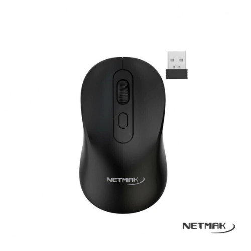 MOUSE INALAMBRICO NETMAK M640 NEGRO