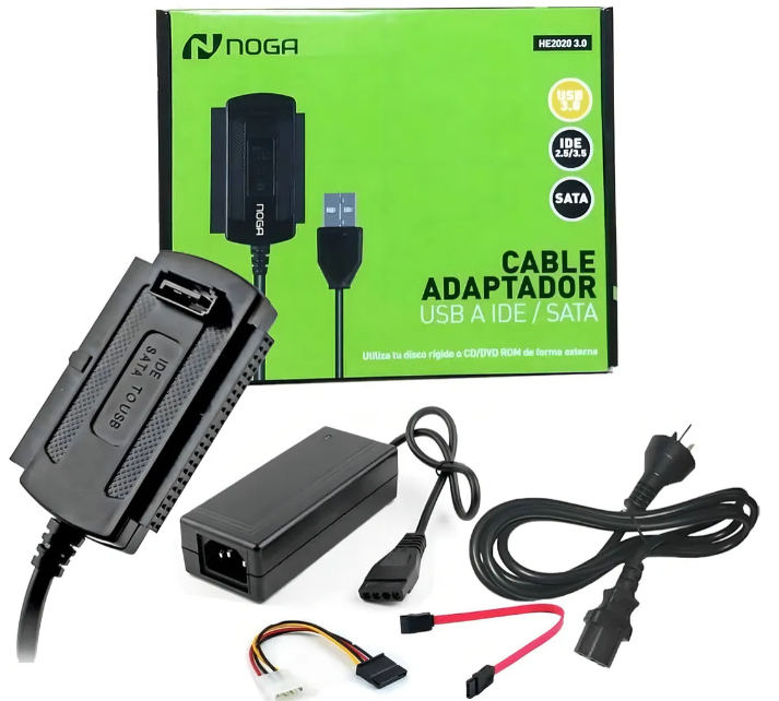 CONVERSOR SATA/IDE A USB 2.0 NETMAK NM-C61