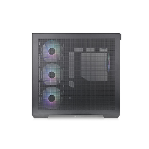 GABINETE (GM) MID TOWER THERMALTAKE VIEW 380 BLACK / TG X2 / FAN ARGB X4 (3+1) / VGA 415MM / CA-1Z2-00M1WN-00