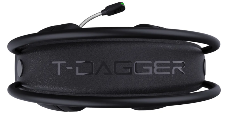 AURICULAR GAMER DAGGER T-RGH304 SONA BLACK