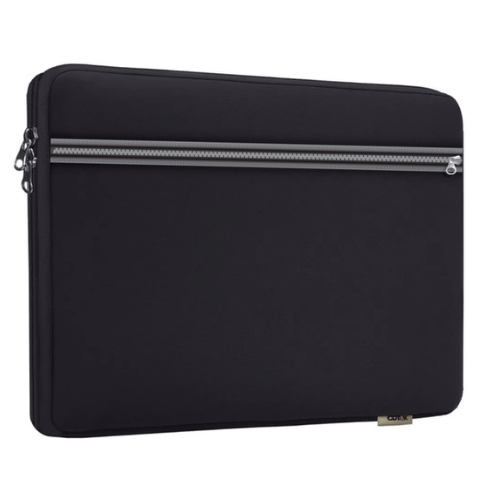 FUNDA NOTEBOOK CDTEK 14" NEOPRENE CON BOLSILLO NEGRO