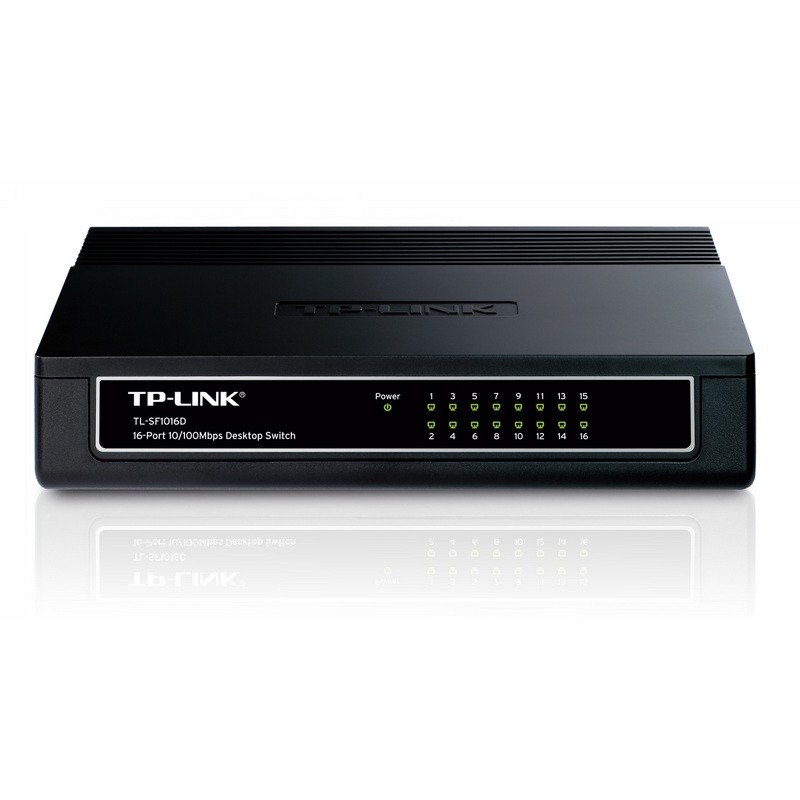 HUB SWITCH 16P TPLINK TL-SF1016D 10/100MBPS DESKTOP