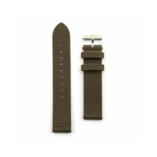 MALLA ECOCUERO MARRON 18MM