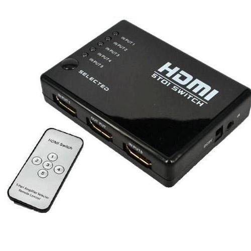 SWITCH HDMI X5  GENERICO CON CONTROL