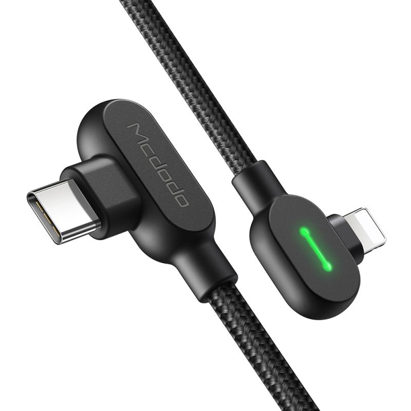 CABLE USB A LIGHTNING C 1,8MT MMCDODO 3A AUTOCORTE 15W A02876