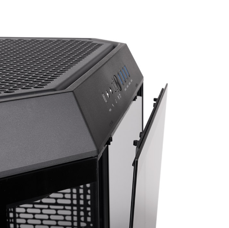 GABINETE (GM) TOWER THERMALTAKE THE TOWER 600 BLACK TG*3 CA-1Z1-00M1WN-00