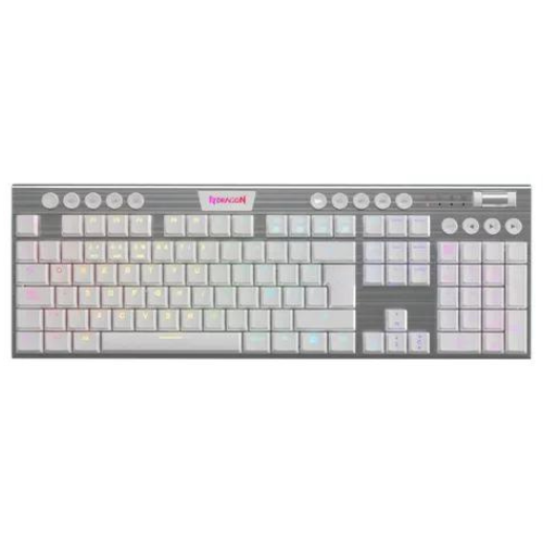 TECLADO INALAMBRICO GAMER REDRAGON K618-RGB-SP-RD HORUS FS RED SWITCHES
