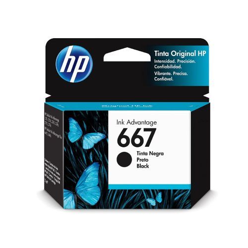 HP 667 NEGRO 1275/2374/2375/2376/2775/2776/6076/6476/6476 2ML