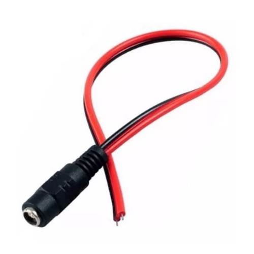 CS JACK PLUG HEMBRA C/CABLE 5.5X2.1MM