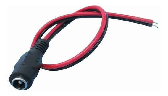 CS JACK PLUG HEMBRA C/CABLE 5.5X2.1MM