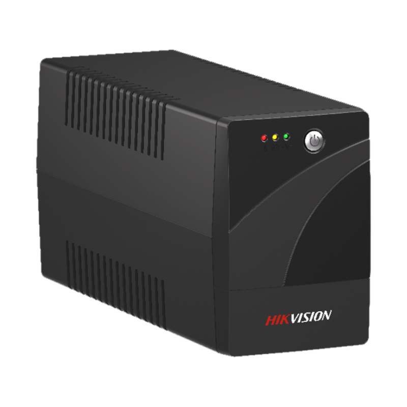 UPS INTERACTIVA 600VA LED DS-UPS600-R HIKVISION (600VA/360W / 1 BAT 12V 7 AH)