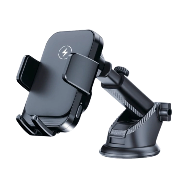 SOPORTE CELULAR P/AUTO CON VENTOSA CON CARGA INALAMBRICA 15W ONE BOX OB-CV7