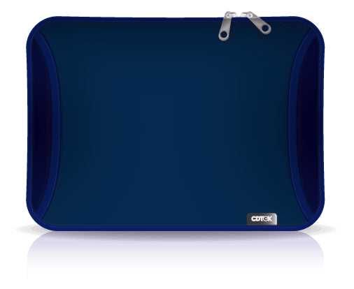 FUNDA NOTEBOOK CDTEK 15,6" NEOPRENE CON BOLSILLO AL FRENTE AZUL