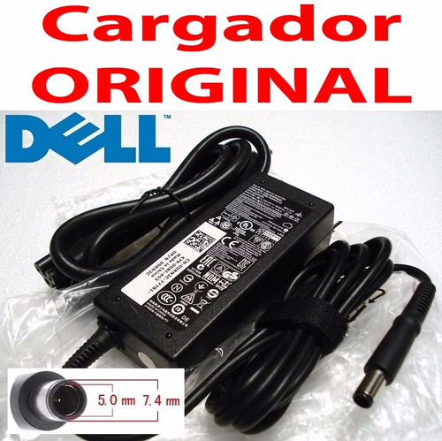 TRAFO NB DELL LATITUDE 90W 19.5V 4.62A/ PIN 7.4MM X 5MM SIN CABLE