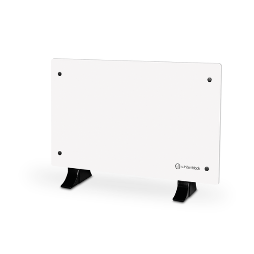 CALEFACTOR PANEL RADIANTE 1200W C/PIE PVWB01 WHITENBLACK