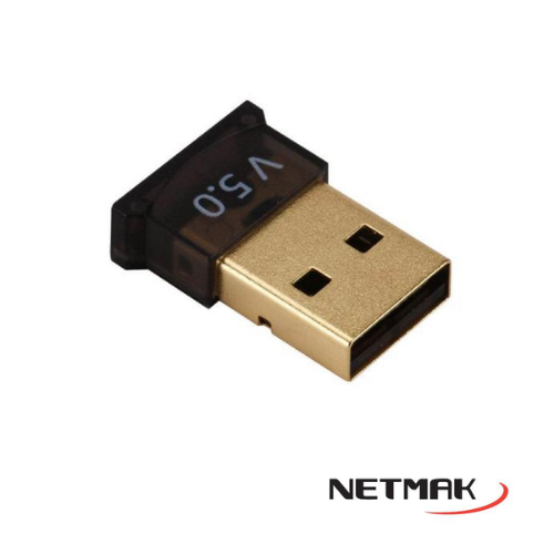 RECEPTOR USB A BLUETOOTH 5.0  DONGLE  NETMAK NM-BT9
