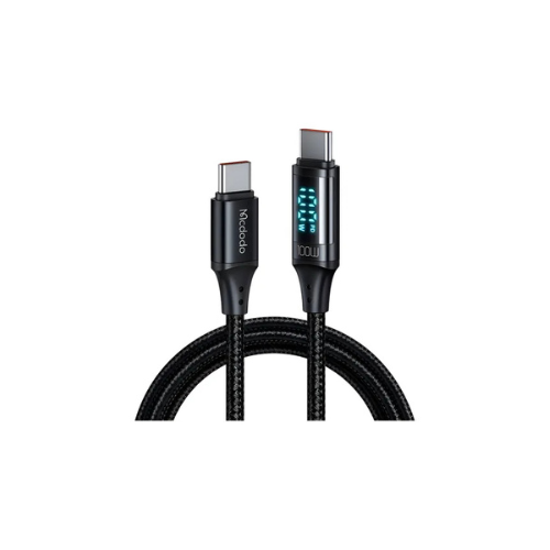 CABLE TIPO C A TIPO C 1,2MT MMCDODO DISPLAY  100W A01526