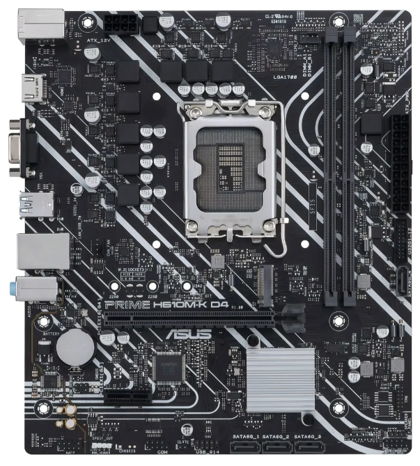 MB ASUS H610M-K DDR5 SOCKET LGA1700 VGA HDMI