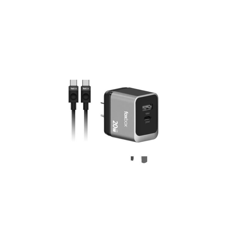 CARGADOR FOXBOX MEGA 3 20W PD (9010)