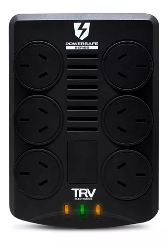 ESTABILIZADOR TRV POWERSAFE AV 6TOMAS/RJ45/2000VA