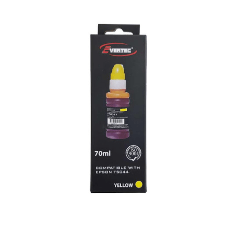 EVERTEC TINTA EPSON T504 AMARILLO