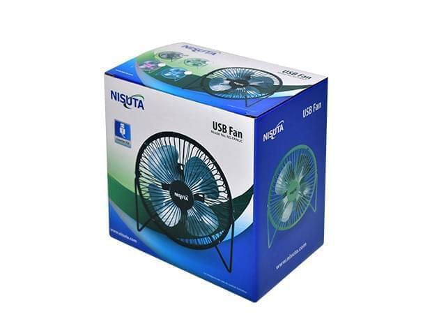 VENTILADOR USB METALICO DE COLORES VARIOS NISUTA NSFANUC