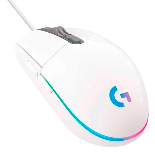 MOUSE GAMER G203 LOGITECH LIGHTSYNC BLANCO