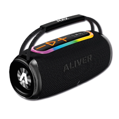 PARLANTE BT PORTATIL ALIVER ALS-HERO MAX -HP1 NEGRO