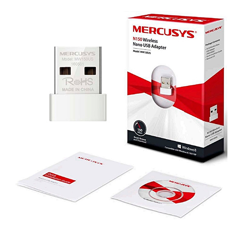 RED USB WIFI MERCUSYS MW150US NANO 150MBPS