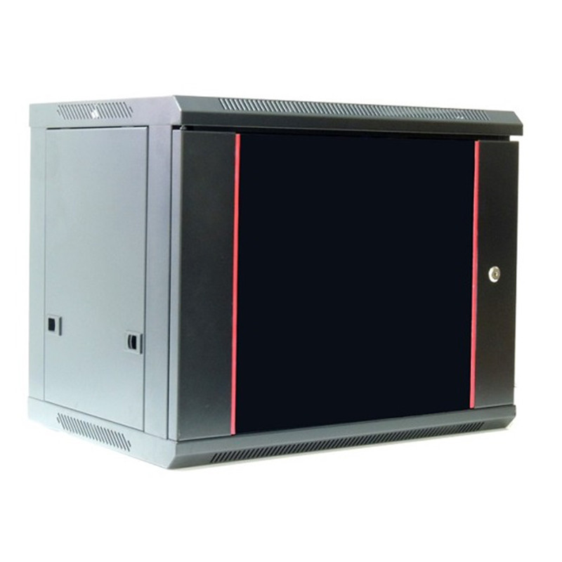 RACK MURAL 12U 500MM 19 PULG.+ CRISTALES (DESARMADO) GLC (ANCHO 600MM; PROF 450MM; ALTO 635MM)