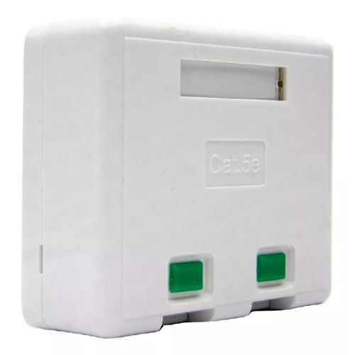 ROSETA 2 BOCAS GLC CE-4008 (NO INCLUYE JACK)